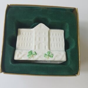 Belleek Christmas Ornament